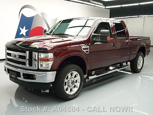 2010 ford f-250 lariat diesel fx4 4x4 nav rear cam 52k texas direct auto