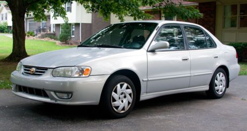 2001 toyota corolla s series 4-door