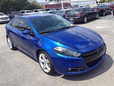 Dodge dart 4dr sedan gt low miles manual gasoline 2.4l 4 cyl  blue streak pearl