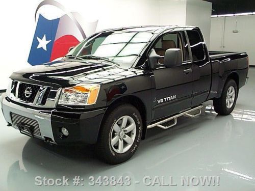 2008 nissan titan 5.6 se king cab 6-pass side steps 69k texas direct auto