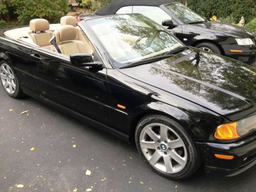 2001 bmw 325ci base convertible 2-door 2.5l   sharp!!!