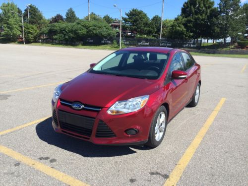 2014 ford focus  se  only 3k miles no reserve remote start system  2012 2013