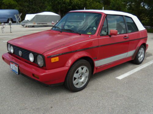 1989 vw cabriolet, lots of new parts, runs well, cheap car for top down fun