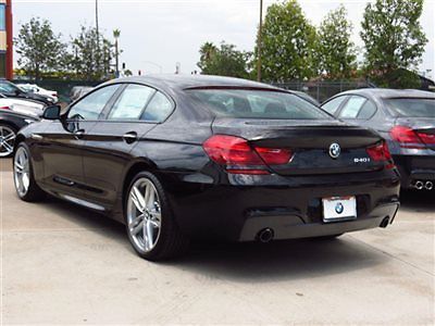 640i gran coupe 6 series new 4 dr sedan automatic gasoline 3.0l i-6 black sapphi