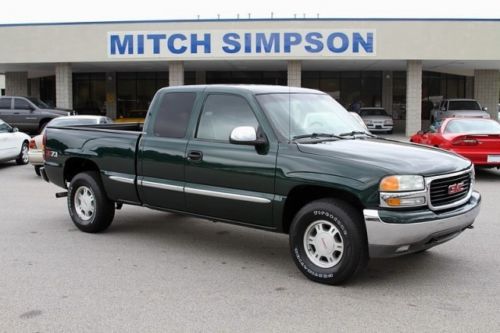 2002 gmc sierra 1500 extended cab z-71 4wd sle only 34k miles