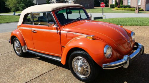 1971 vw volkswagon super beetle convertible