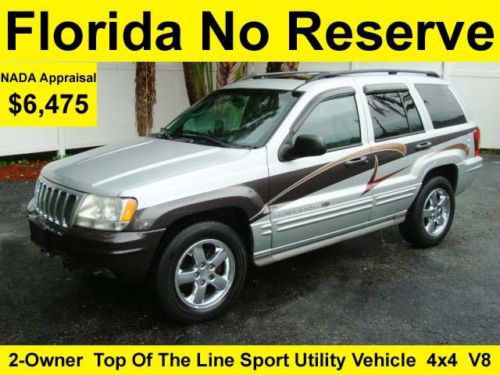 No reserve hi bid wins 2owner serviced leather heated seats moonroof v8 4x4 2003