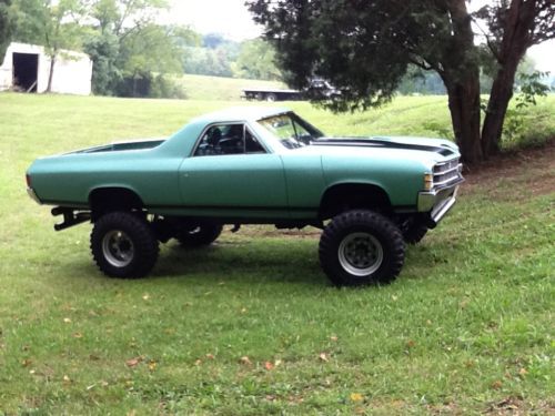 1971 el camino 4x4 monster truck