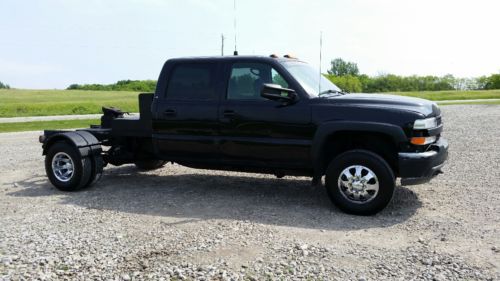 2001 chevy powered by cummins hot shot truck