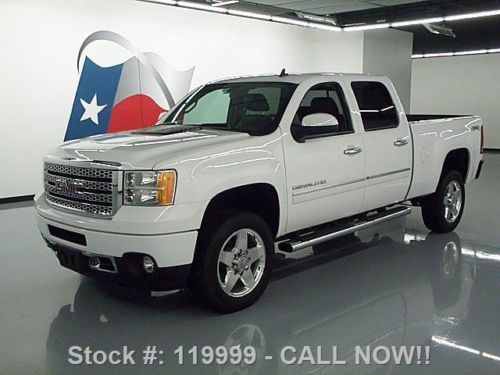 2013 gmc sierra 2500 hd denali crew 4x4 nav 20&#039;s 17k mi texas direct auto