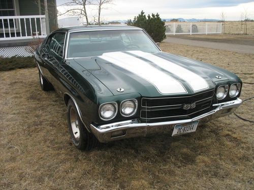 Chevelle ss build sheet