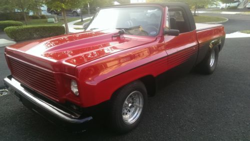1978 gmc 1500 fully custom convertible pickup 383 smallblock nitrous show ready