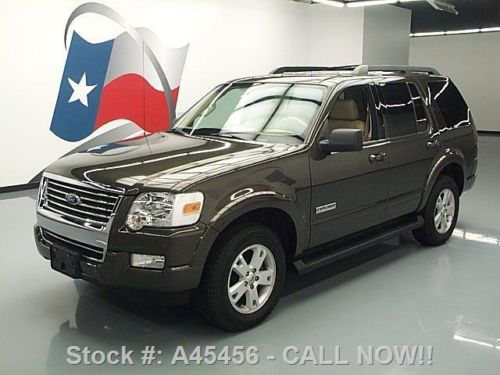 2008 ford explorer 4x4 leather running boards roof rack texas direct auto