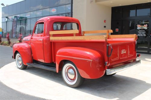 1951 Ford F1 Classic Pickup Truck For Sale Chevy Dodge Pick Up 51 Whitewalls, image 11