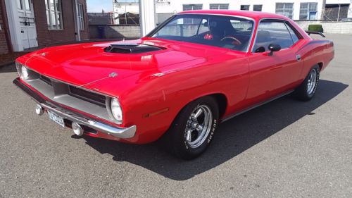 1970 plymouth 528 hemi 610hp cuda (barracuda) collector vehicle