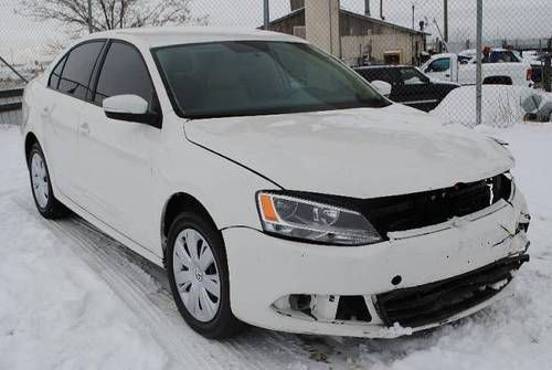 2012 volkswagen jetta se damaged rebuilder only 5k miles loaded economical l@@k!