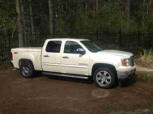 2009 GMC Sierra 1500 SLT crew cab Z71 white diamond edition, loaded, 2x4, US $25,900.00, image 6
