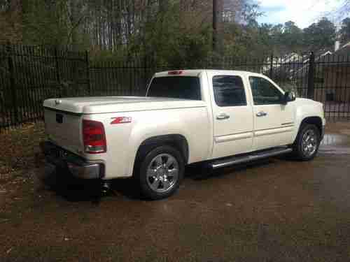 2009 GMC Sierra 1500 SLT crew cab Z71 white diamond edition, loaded, 2x4, US $25,900.00, image 7