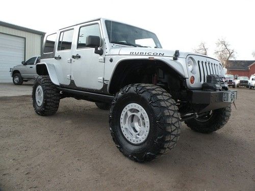 2009 jeep wrangler unlimited rubicon 3.8 liter v6 automatic 4x4 lifted