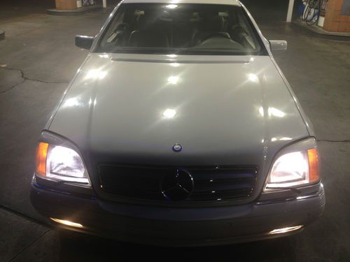 1998 mercedes-benz s-class cl600 base coupe 2-door 6.0l collectors  benz 121k mi