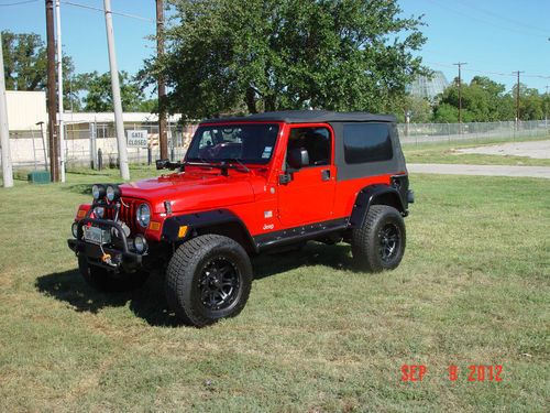 2004 jeep wrangler unlimited sport utility 2-door 4.0l