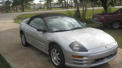 2001 mitsubishi eclipse spyder gt 5 speed manual convertible