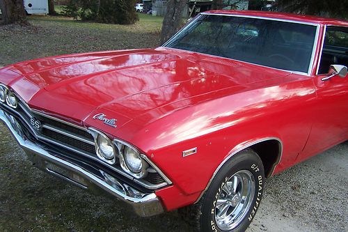 1969 chevelle ss 396 4-speed 12bolt  true ss 136 code