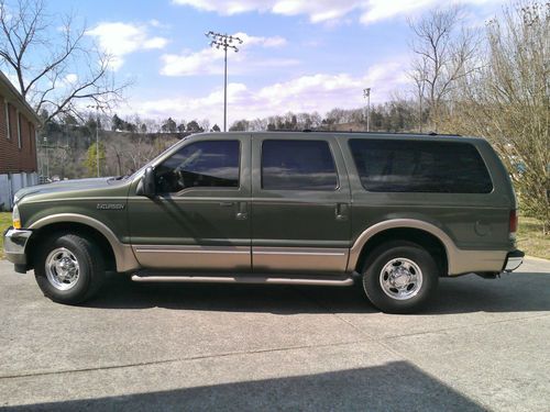 Ford excursion limited 7.3 psd xcellent condition! lower mileage. no reserve!