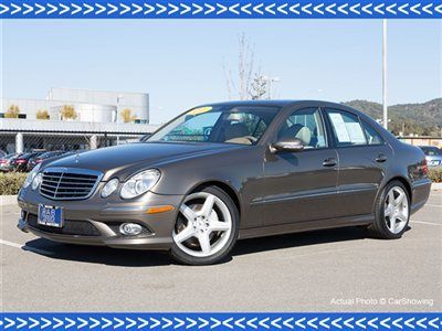 2009 e350: certified pre-owned at authorized mercedes dealer, amg, premium 1 pge