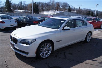 2009 bmw 750li, white/tan, navigation, luxury seating, 44840 miles, l@@k