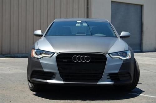 Certified 2012 audi a6 3.0t quattro - premium plus with extras