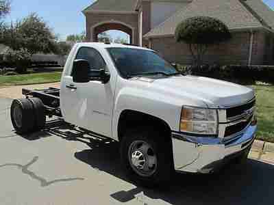 08 SILVERADO 3500 REG CAB 4x4 DUALLY 6.6L DURAMAX ALLISON AUTOMATIC, US $19,950.00, image 4