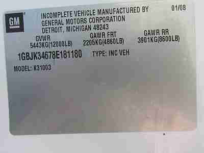 08 SILVERADO 3500 REG CAB 4x4 DUALLY 6.6L DURAMAX ALLISON AUTOMATIC, US $19,950.00, image 18