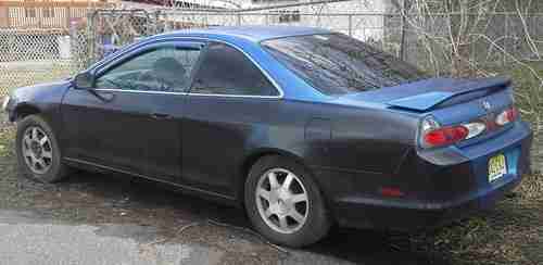 1998 Honda Accord LX Coupe, Manual, 187,516 Blue & Black, Starts Drives but..., image 2