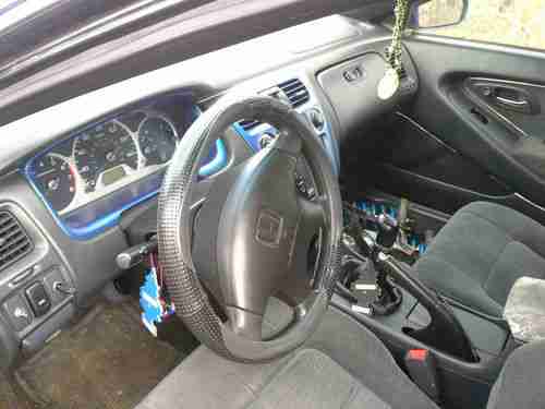 1998 Honda Accord LX Coupe, Manual, 187,516 Blue & Black, Starts Drives but..., image 3