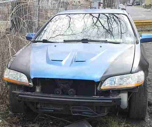 1998 Honda Accord LX Coupe, Manual, 187,516 Blue & Black, Starts Drives but..., image 4