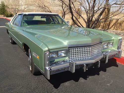 1975 cadillac eldorado coupe  **low mileage**