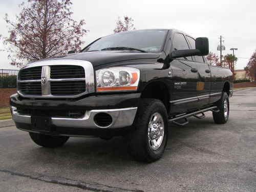 4x4 2006 dodge ram 2500 turbo diesel slt big horn edition crew cab lb 4x4