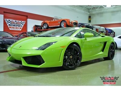 2011 lamborghini gallardo lp560-4 verde ithaca on ivory 6 speed manual 3,020 mi