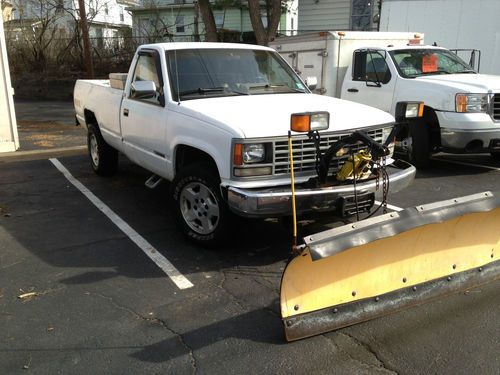 1988 chevy plow truck low miles