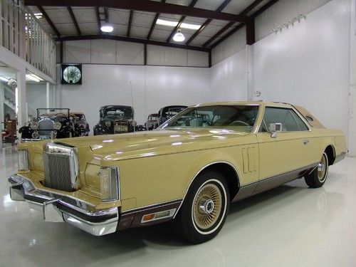 1979 lincoln mark v 2-door hardtop cartier edition, 26,237 documented miles!