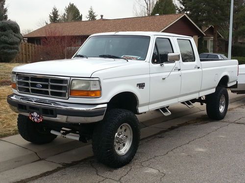 1996 f350 crew cab 4x4 7.3l power stroke diesel