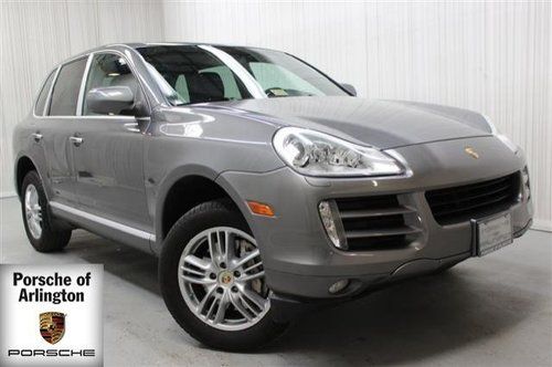 2008 porsche cayenne s navigation grey black leather moon roof xenon low miles