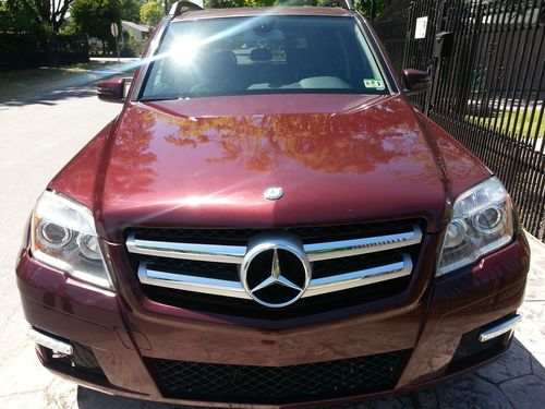 2010 mercedes-benz glk350 base sport utility 4-door 3.5l***low reserve***