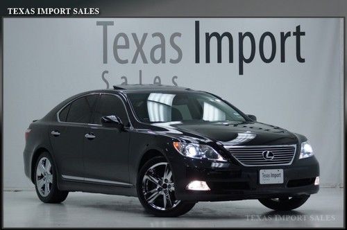 09 ls460 21k miles,navi,low-miles,black/black,warranty,we finance