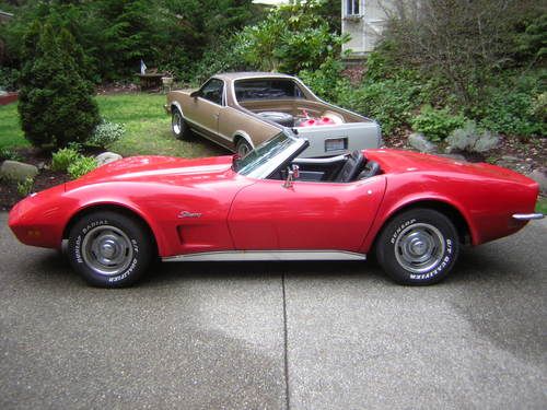 1973 corvette roadster 4 speed original l82