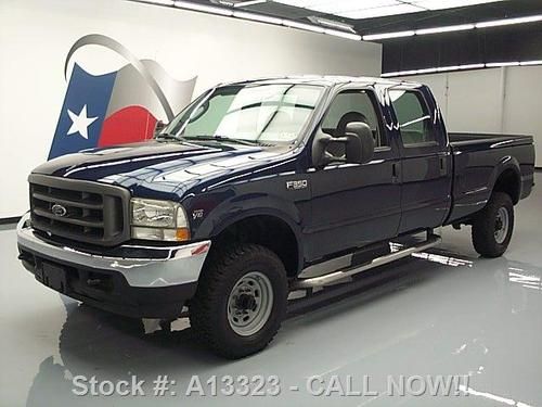 2004 ford f-350 xl crew cab 4x4 lb 6.8l v10 6 pass 62k texas direct auto