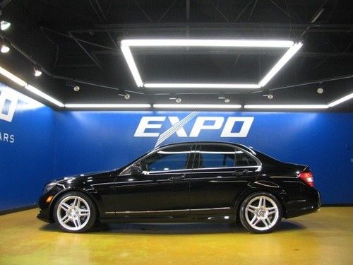 Mercedes-benz c300 sport 7 speed automatic ipod moonroof low miles