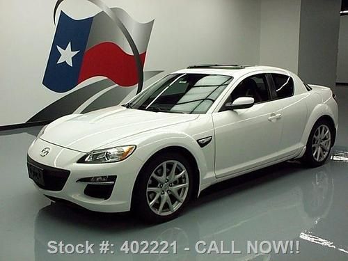 2009 mazda rx-8 grand touring 6-spd sunroof leather 33k texas direct auto