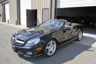 2009 sl 550 sport black on black super clean and fun car ,gps nav pano roof